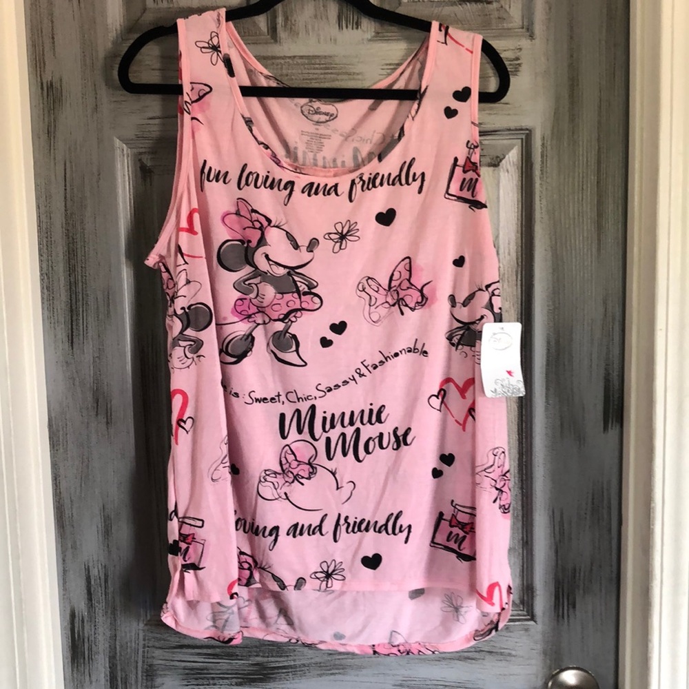 Disney 1x Minnie Mouse tank top NWT